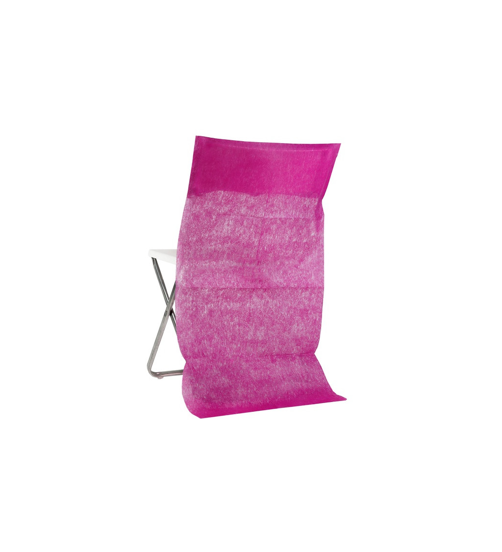 Růžové přehozy na židle