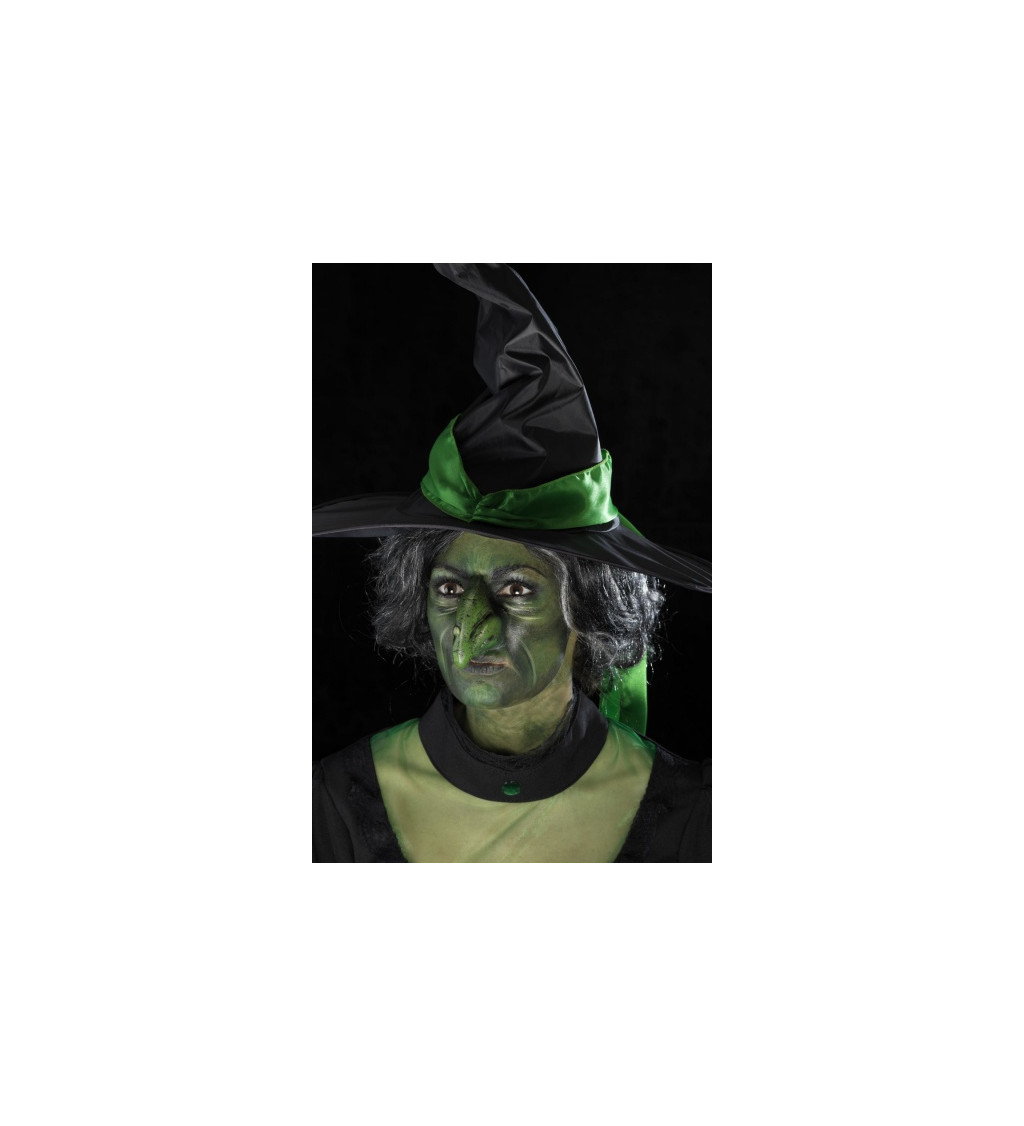 Nos pro čarodějnici - zelený