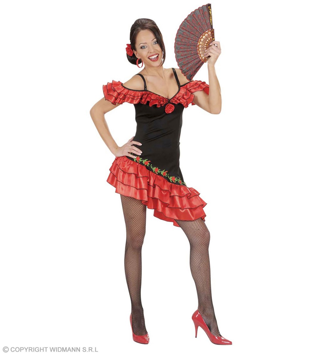 Kostým Španělská tanečnice s krátkou sukní