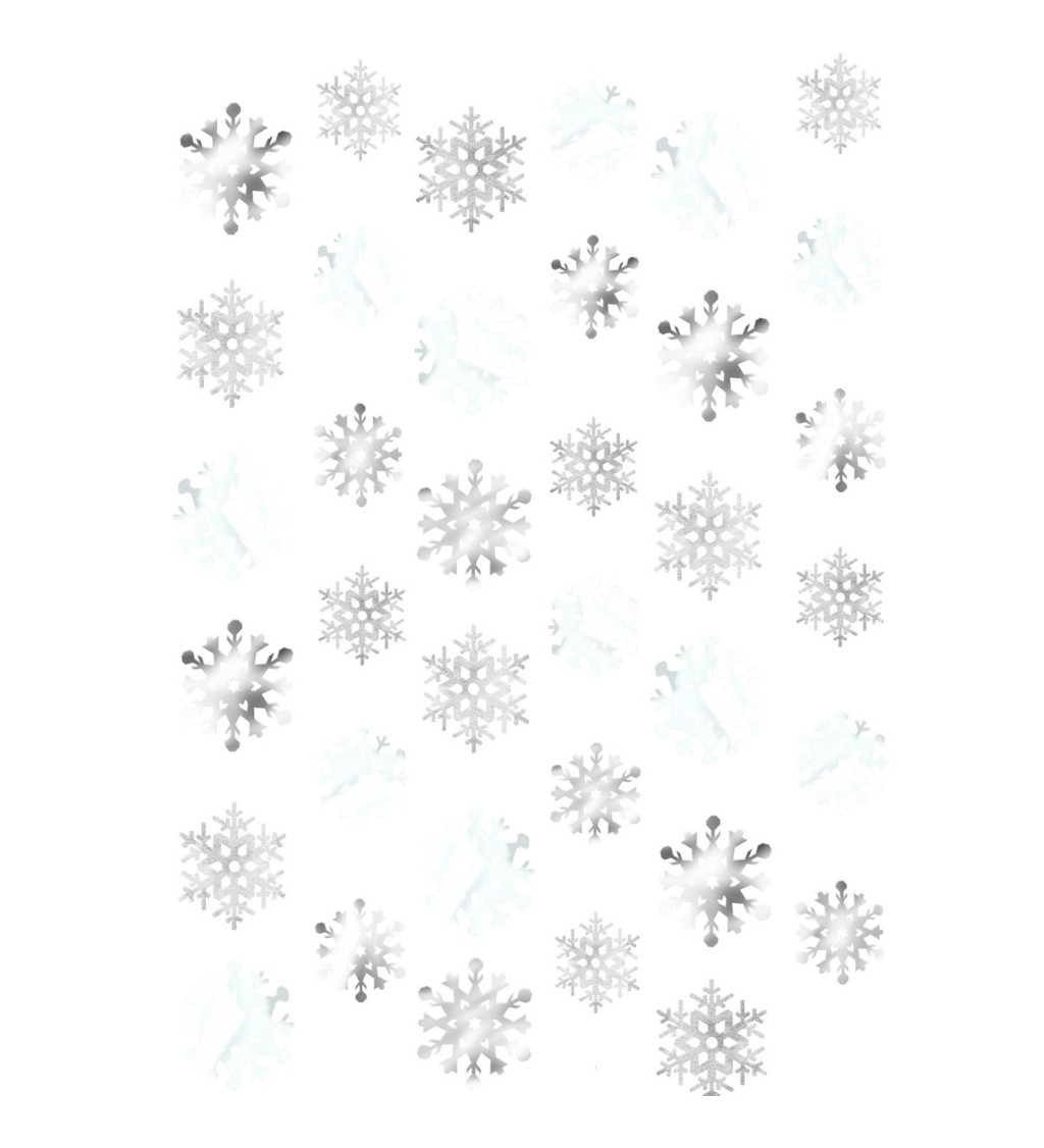 Provázková dekorace - sněhové vločky