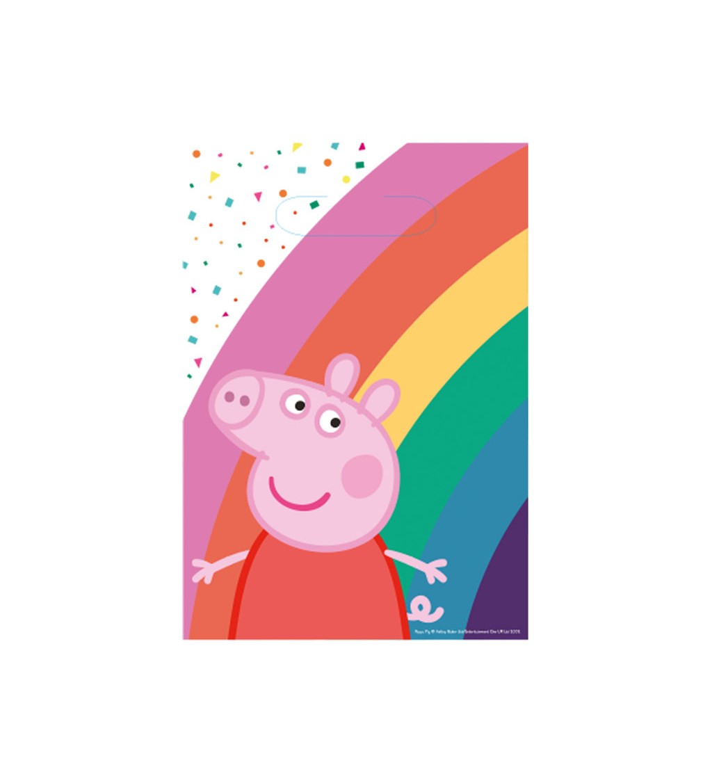 Papírové párty taštičky Prasátko Pepa