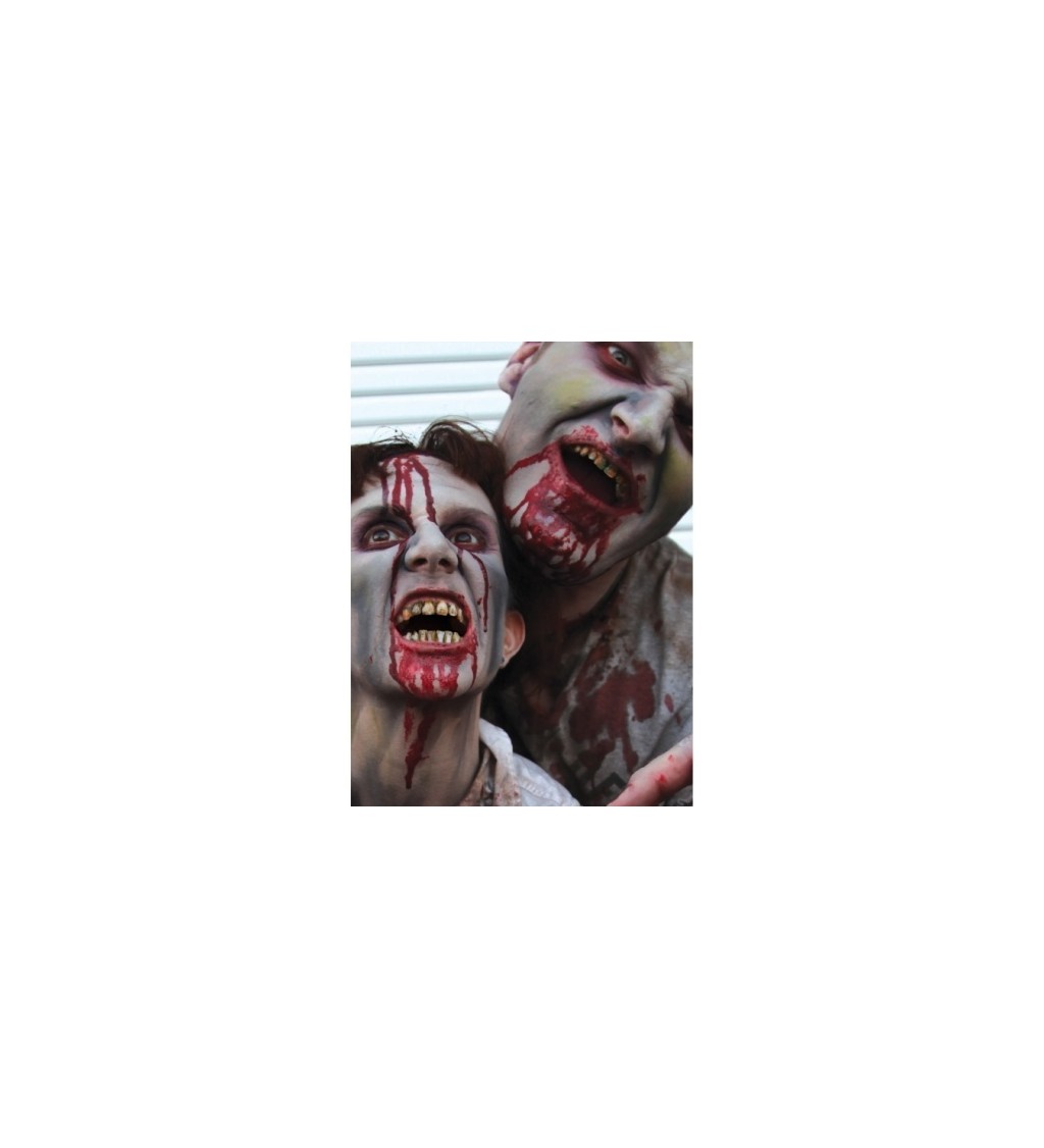 Zombie barvy na zuby