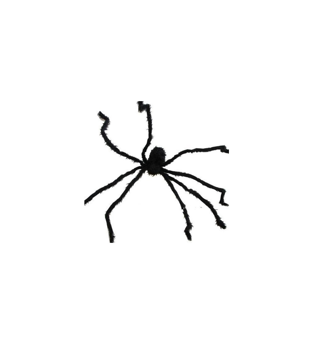 Chlupatá dekorace - dlouhonohý pavouk