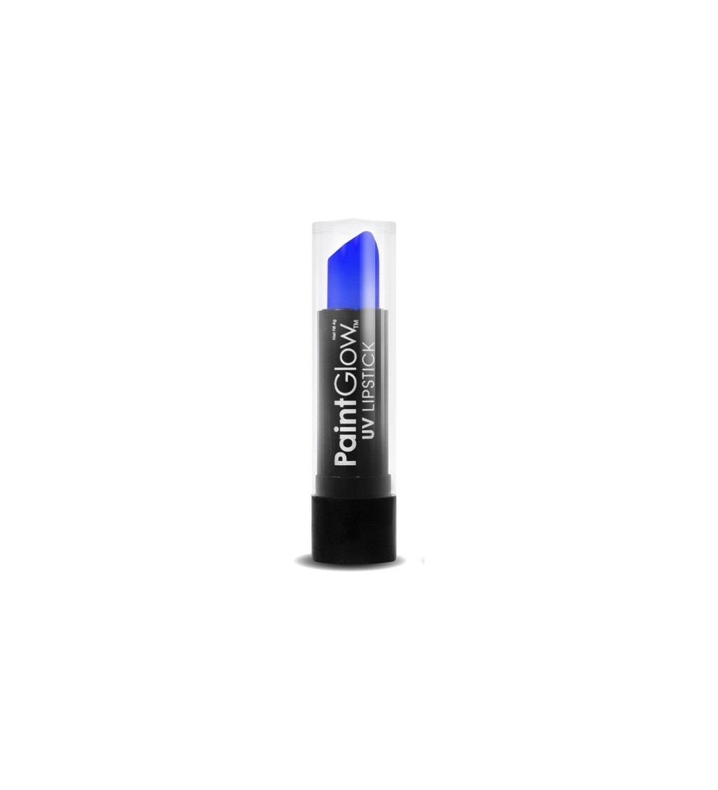 Svítící rtěnka - modrá UV barva