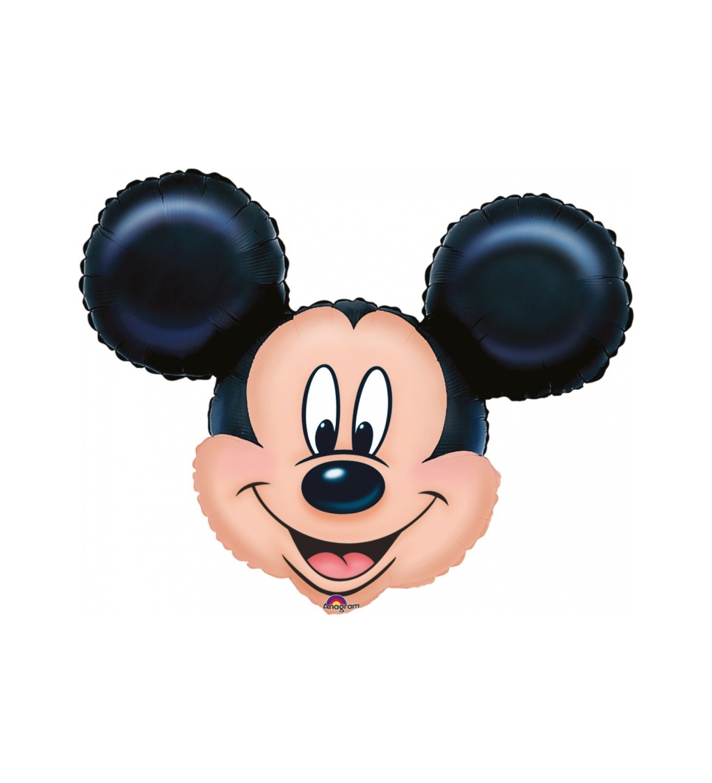 Nafukovací hlava - Myška Mickey