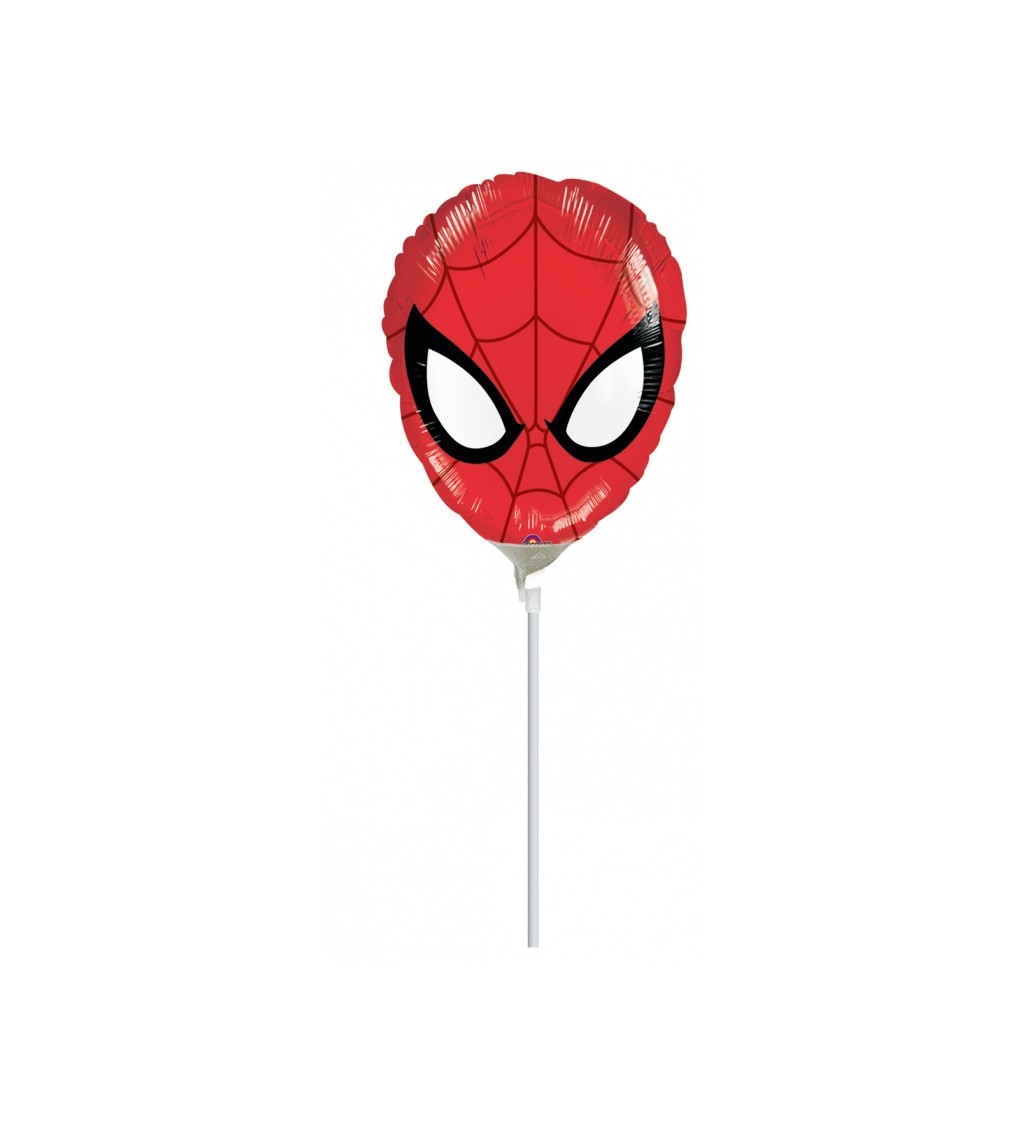 Nafukovací hlava Spidermana - balónek