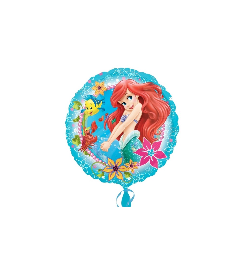 Kulatý balónek - Malá mořská víla