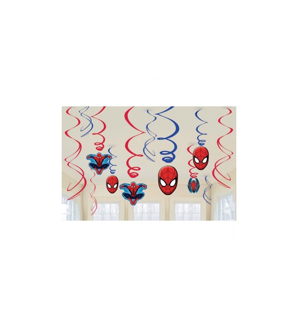 Závěsné spirálky - Spiderman 