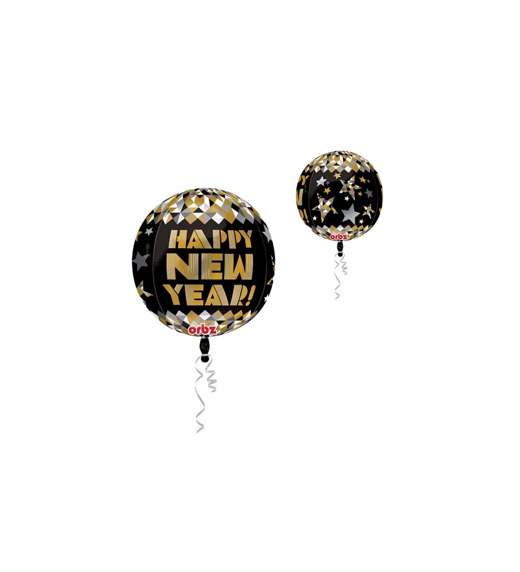 Kulatý balónek New Year