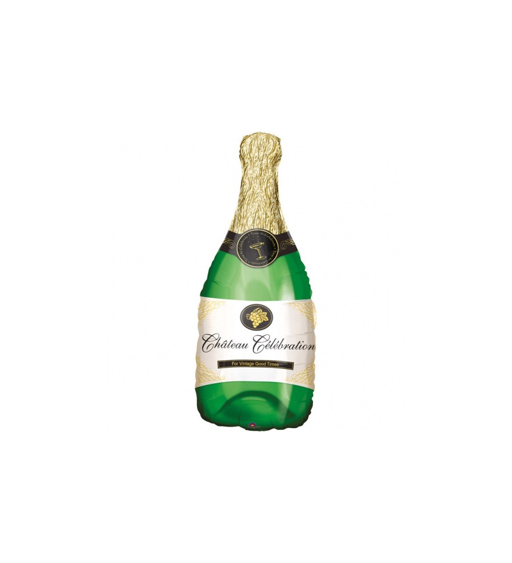 Balónek - Láhev šampaňského