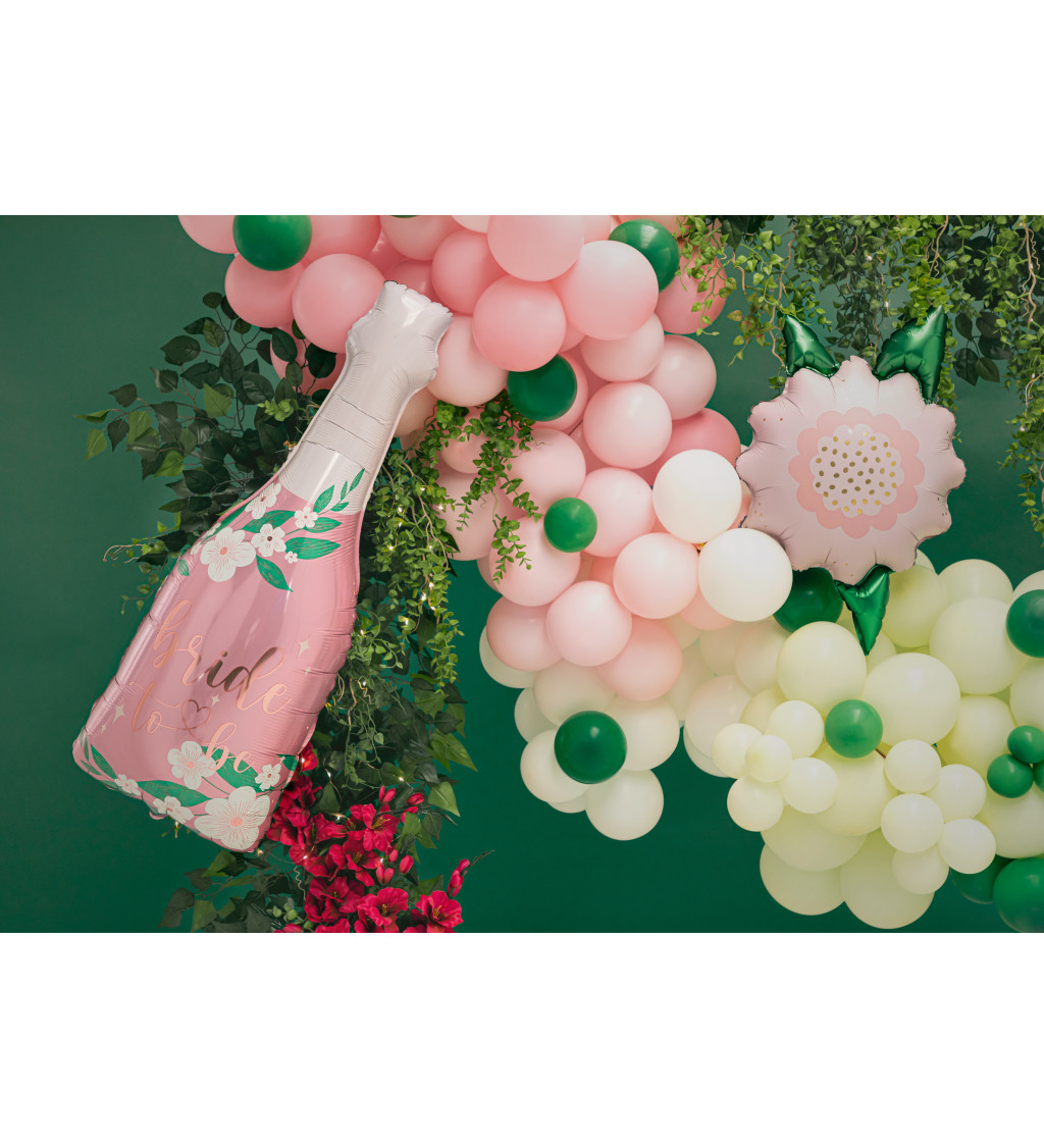 Fóliový balónek láhev - bride to be
