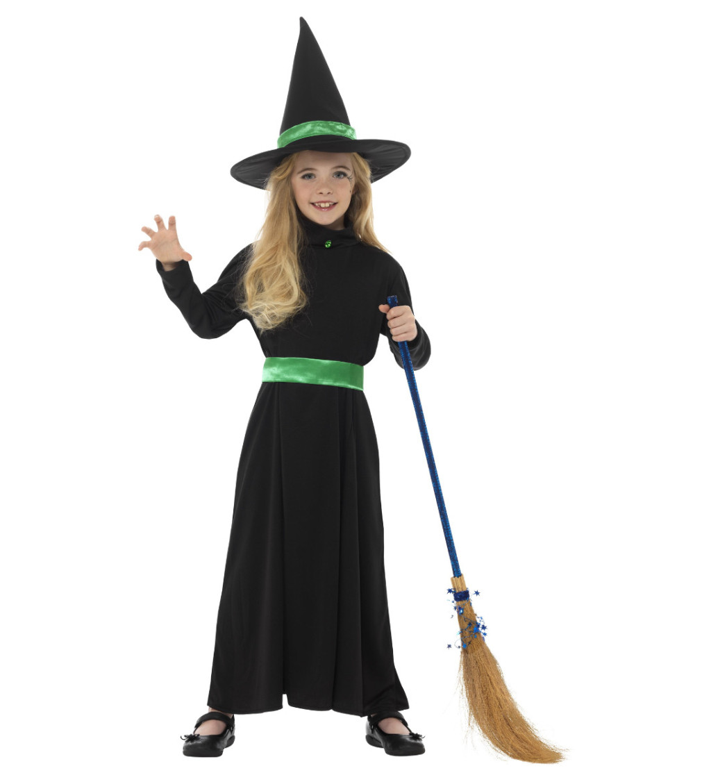 Kostým Zlé čarodějnice - pro děti