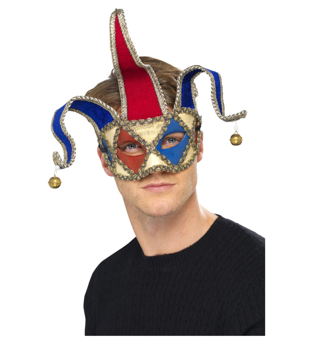 Benátská maska kašpárka