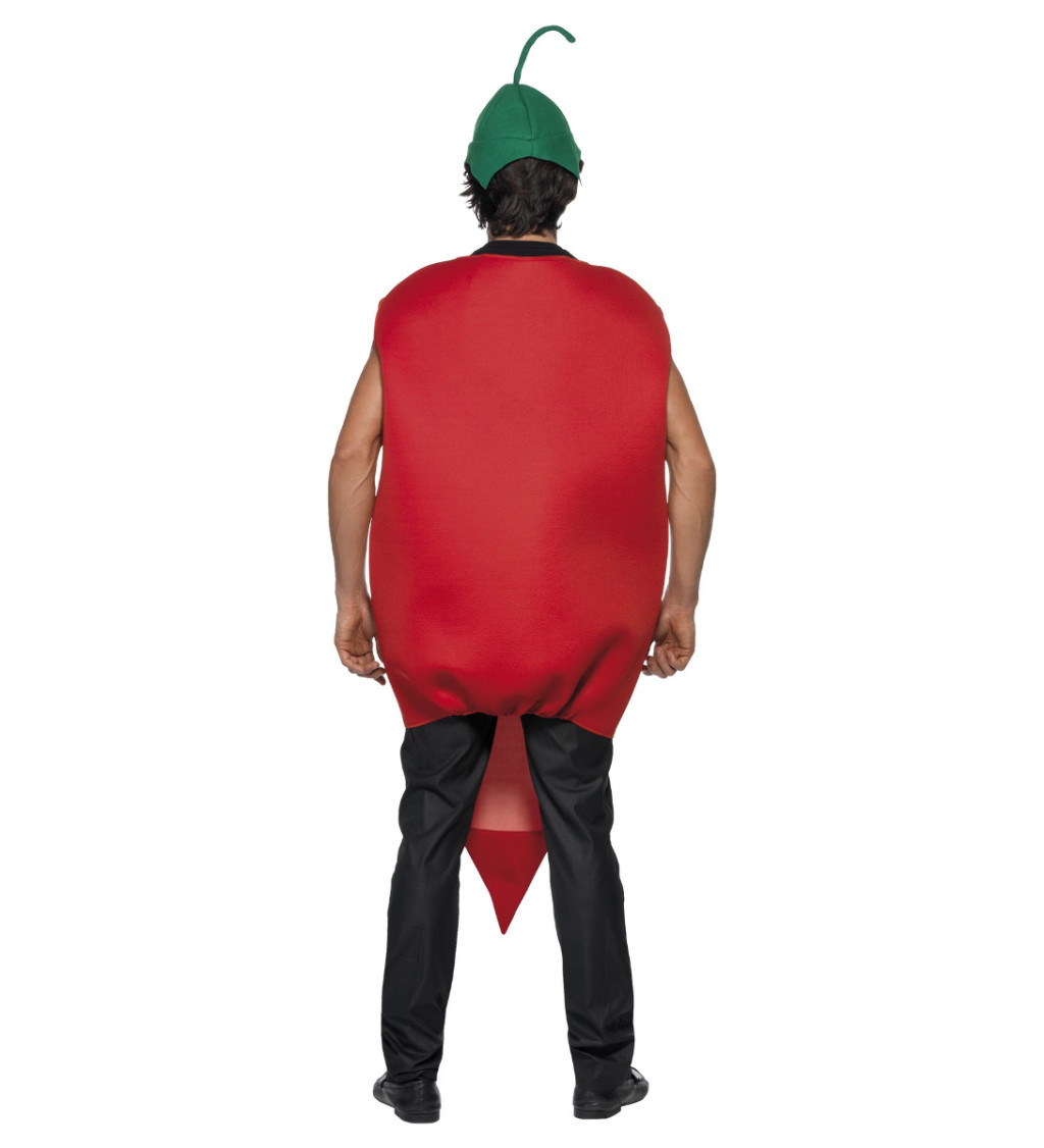 Kostým - Červená chilli paprička