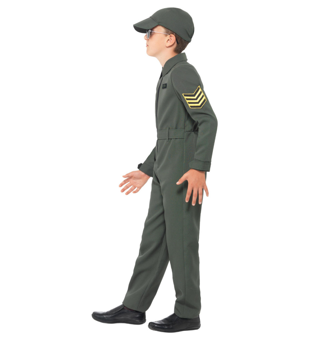 Kostým Vojenského letce - pro děti