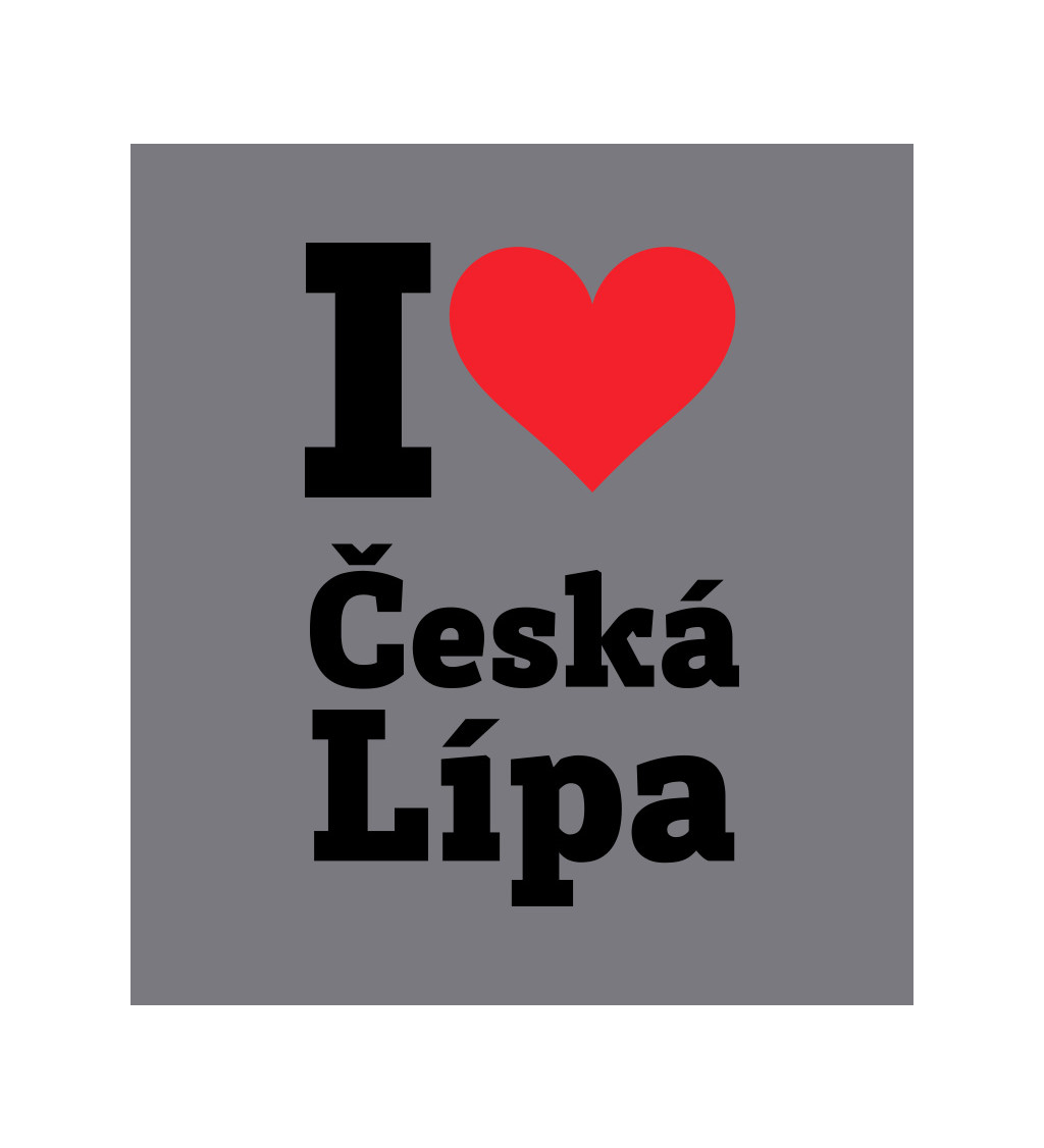 Zástěra šedá - Česká Lípa