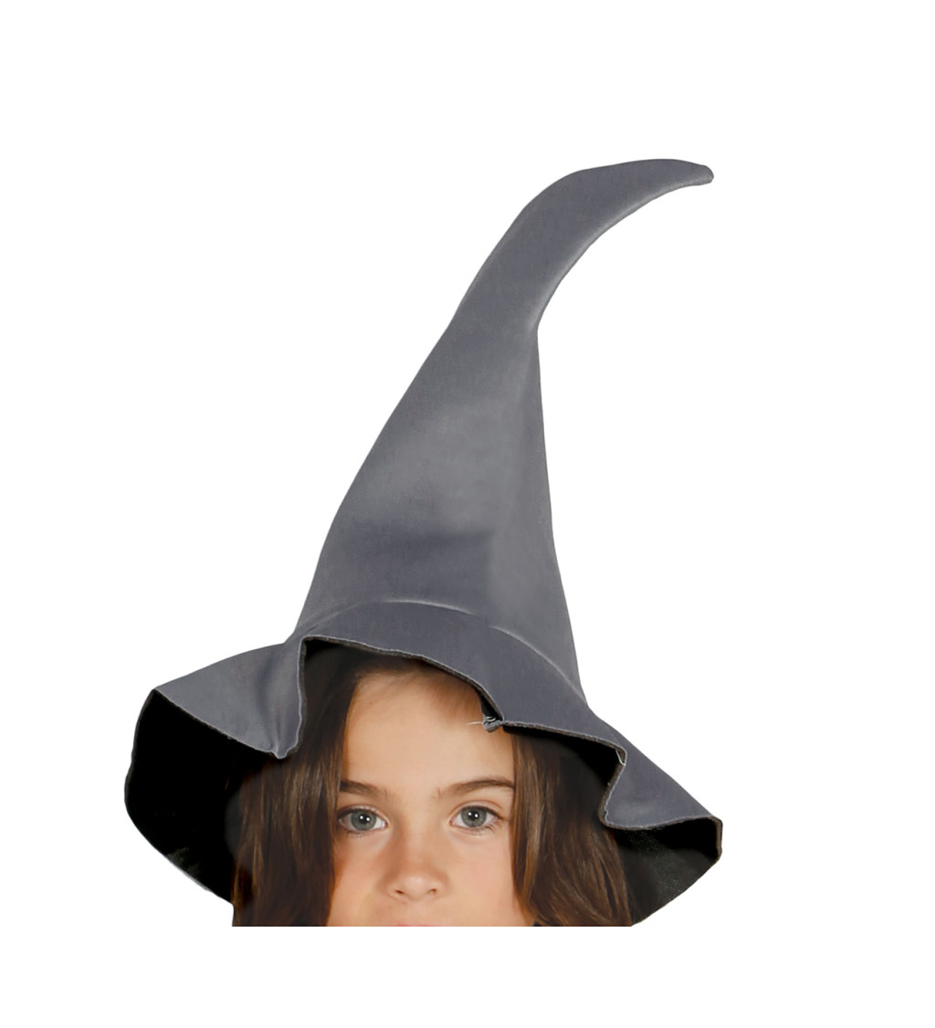 Dětský kostým šedý kouzelník