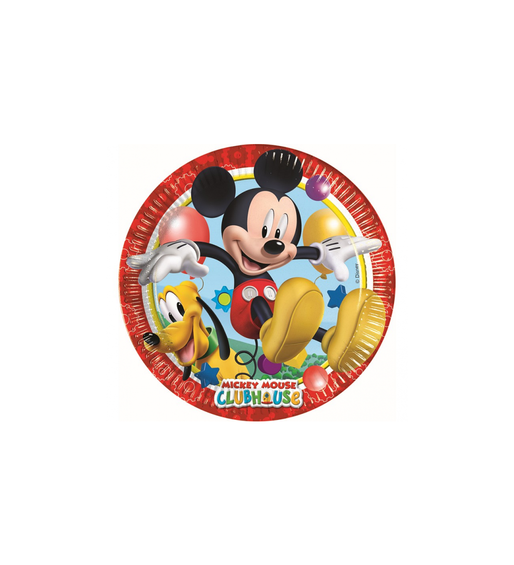 Kulaté talířky - Mickey