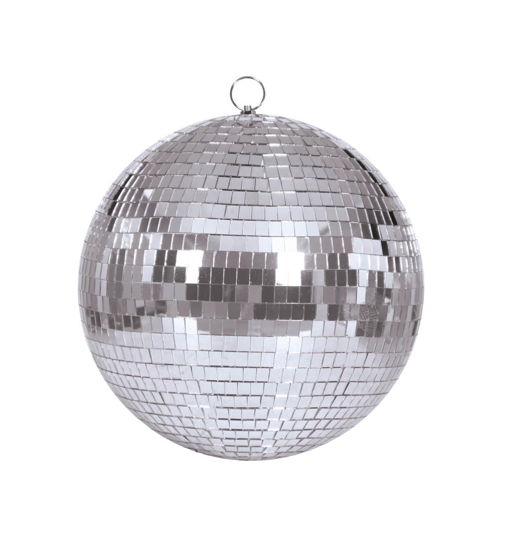 Disco koule - stříbrná