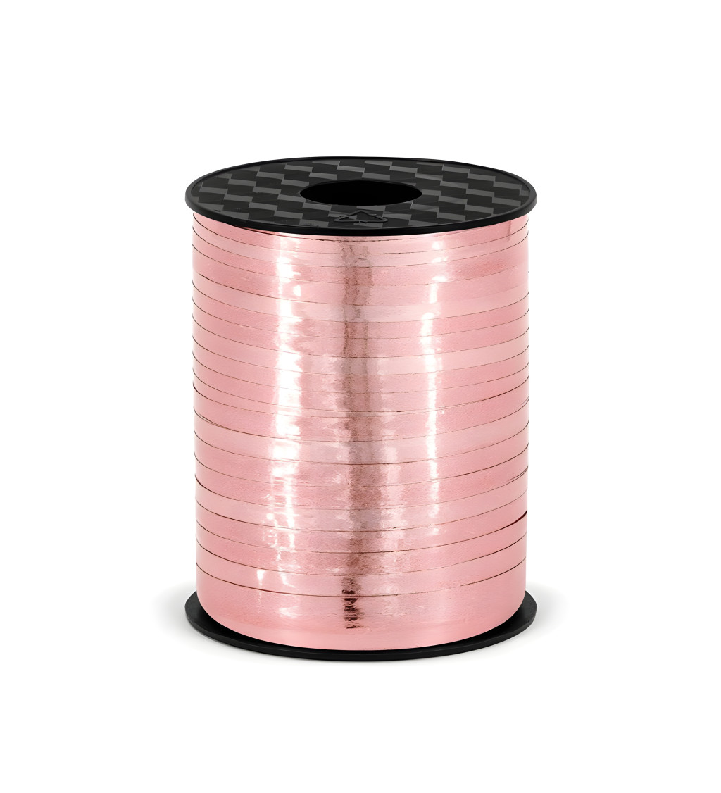 Stuha na balónky - rosegold
