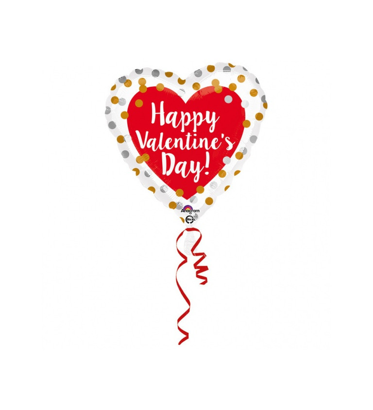 Balónek - Šťastný Valentýn
