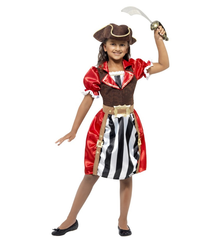 Exkluzivní kostým Pirátky - pro děti