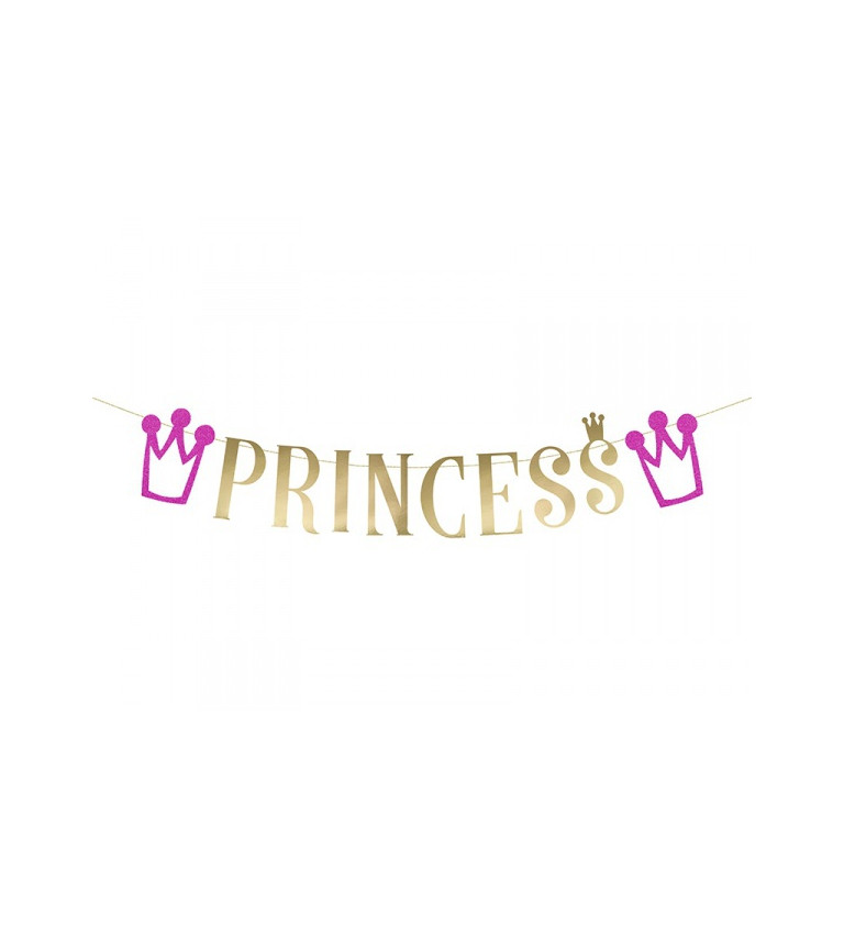 Dekorační nápis Princess