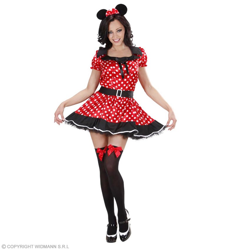 Kostým - Minnie s mini sukní