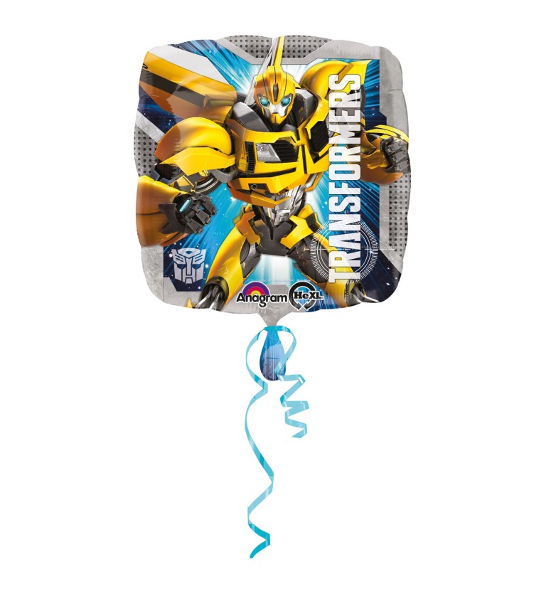 Balónek Transformers - čtverec