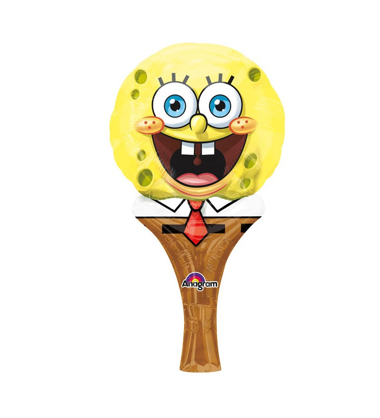 Nafukovací lízátko - Sponge Bob