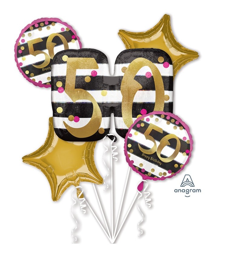 Sada balónků - 50. narozeniny