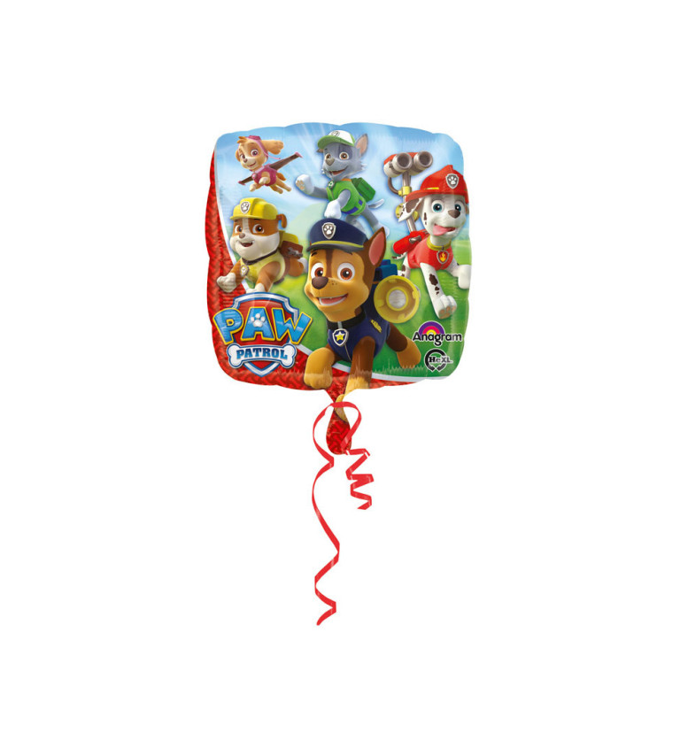 Hranatý balónek PAW PATROL