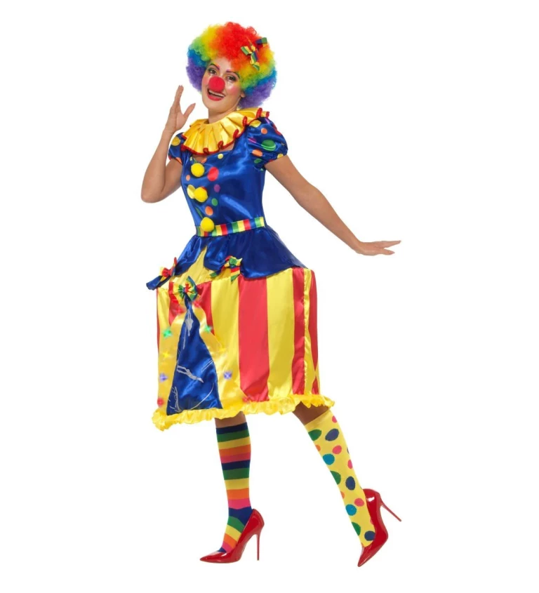 Vtipný kostým klauna