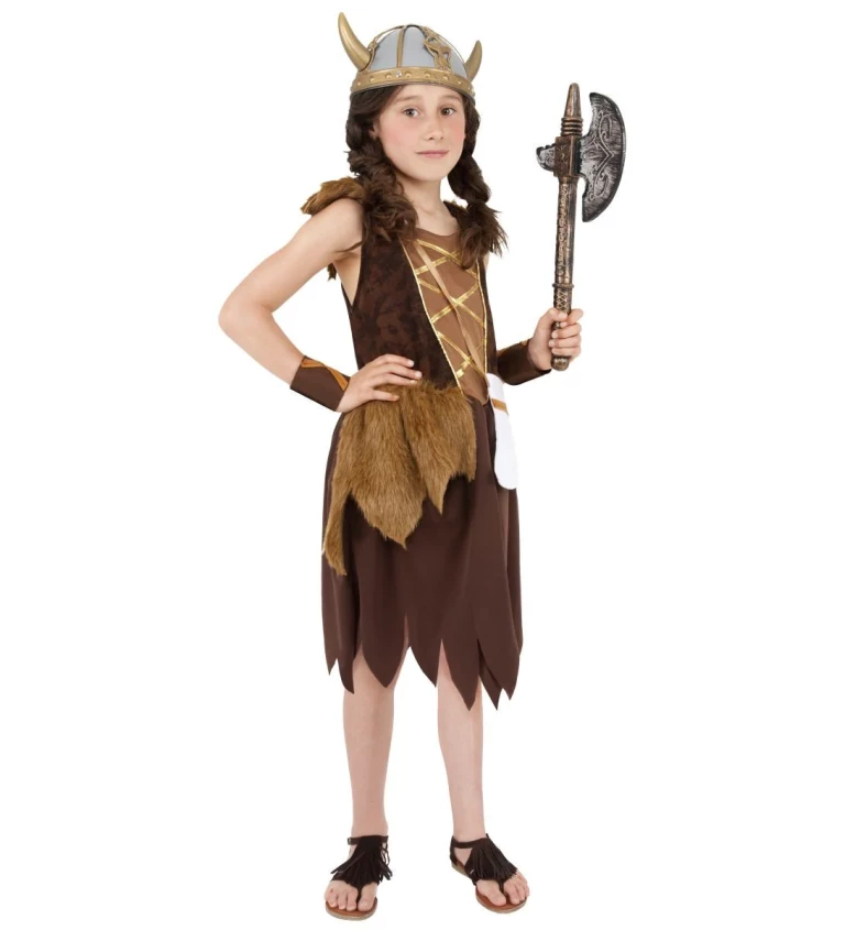 Kostým Vikingské slečny - pro děti