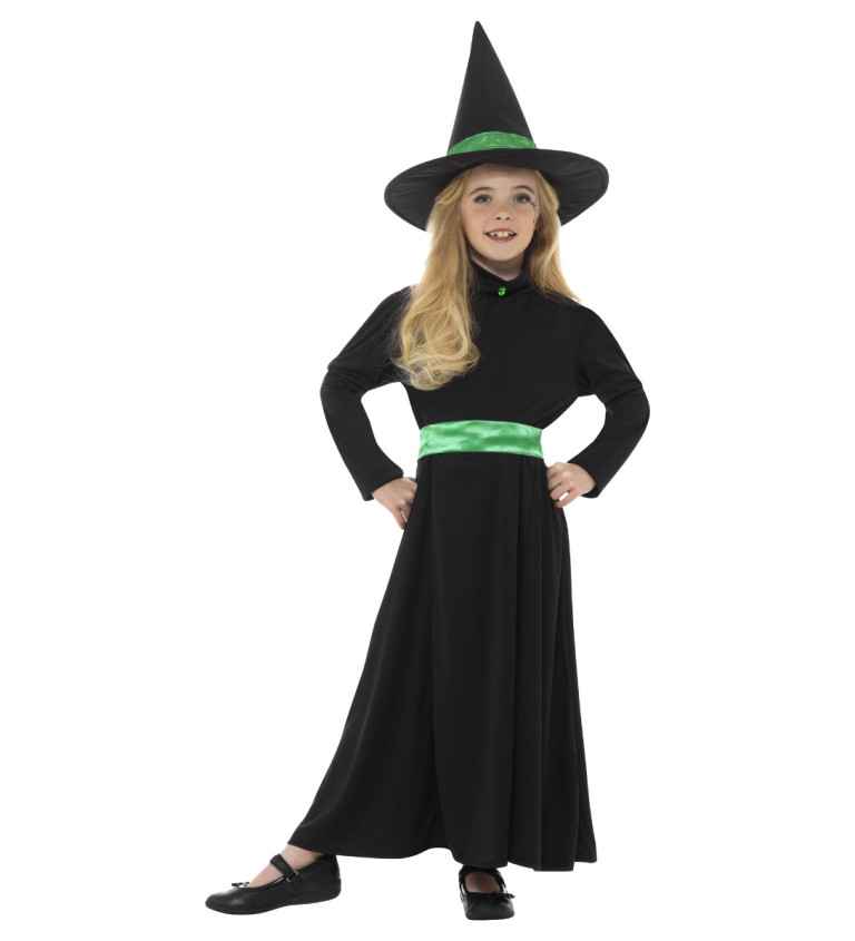 Kostým Zlé čarodějnice - pro děti