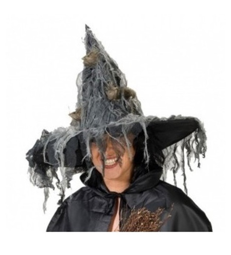 Strašidelný klobouk s myškami - pro čarodějnici