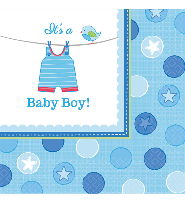 Baby boy ubrousky