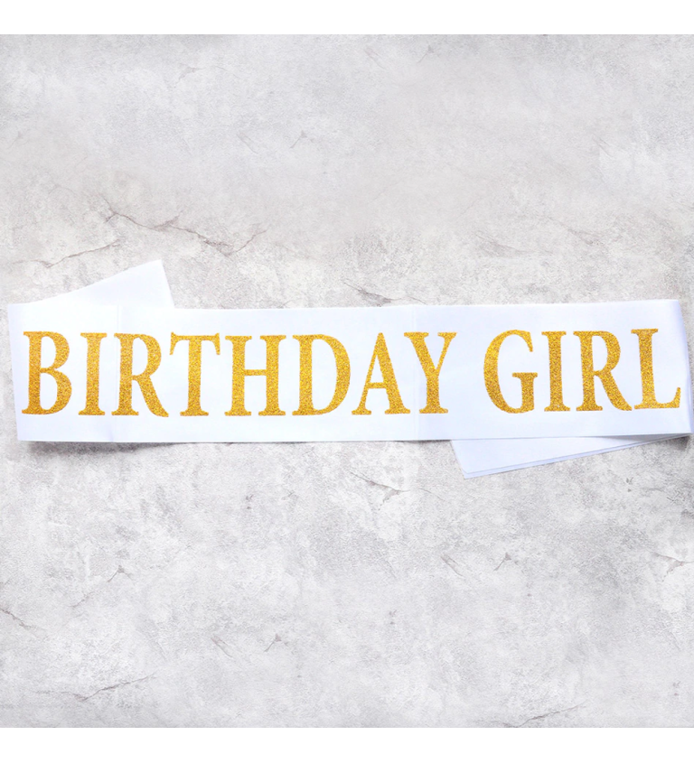 Šerpa - bílá, Birthday Girl