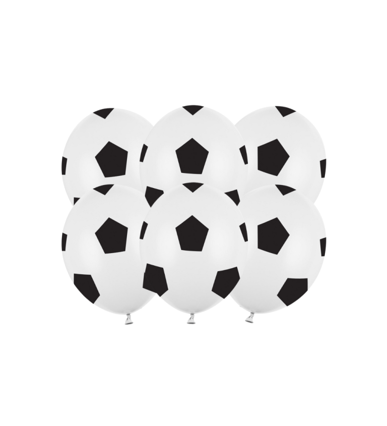 Latexové balónky fotbal