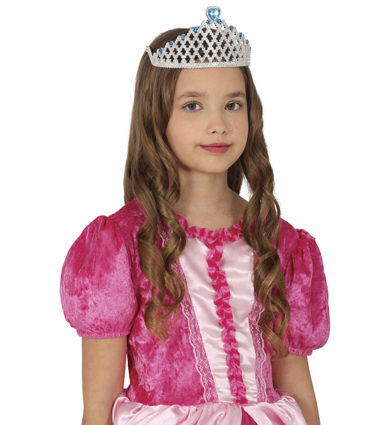 Dětská stříbrná korunka Ledová princezna