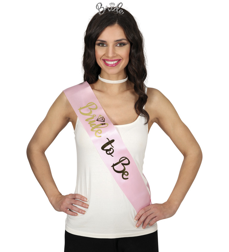 Šerpa Bride to be růžová