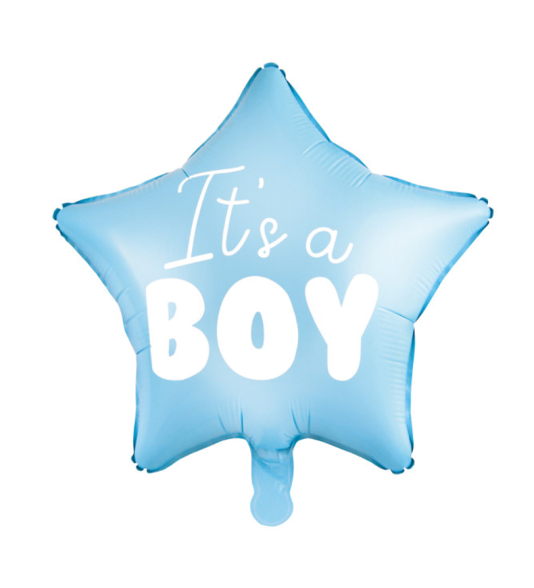 Balónek hvězda - It's a boy