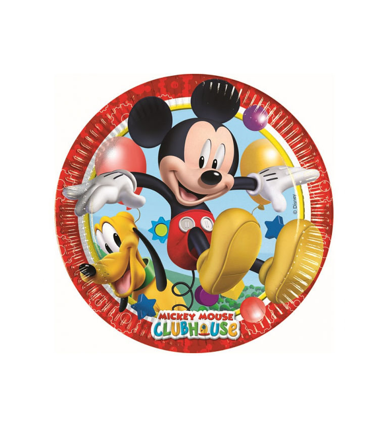 Kulaté talířky - Mickey