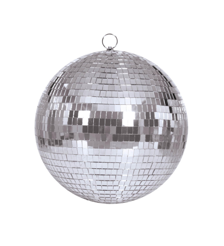Disco koule - stříbrná